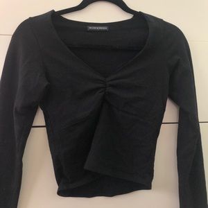Brandy Melville Black Gina Top